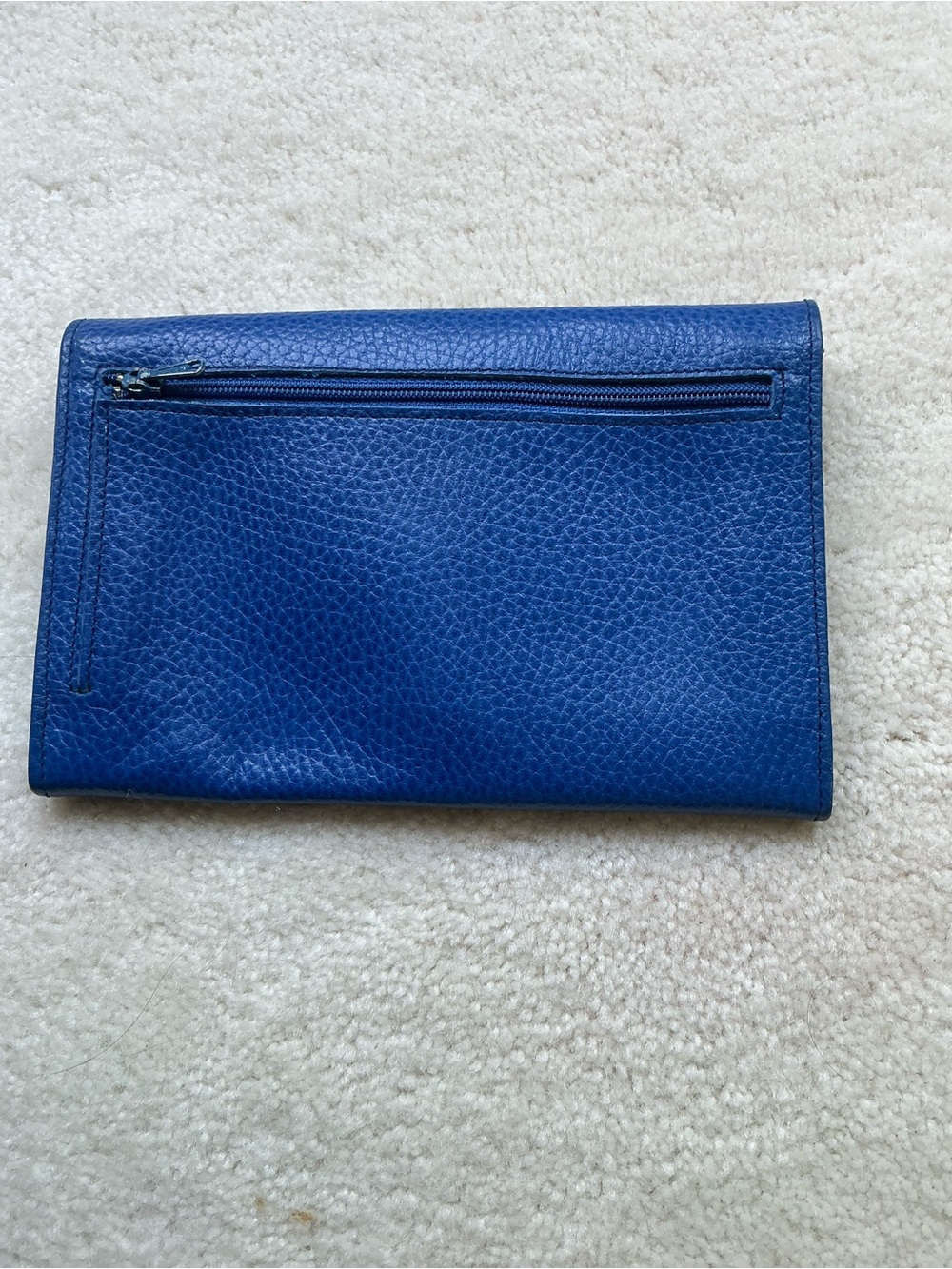 VINTAGE DESIGNER GIEFFE MULTI POCKET PEBBLED TRAVEL ENVELOPE WALLET - Picture 14 of 16